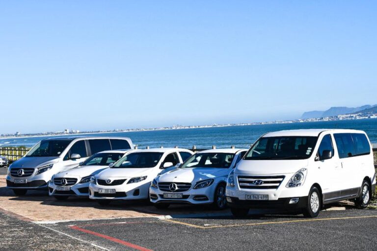 Cape Town: Pvt Airport – Hotel Transfer. One Way