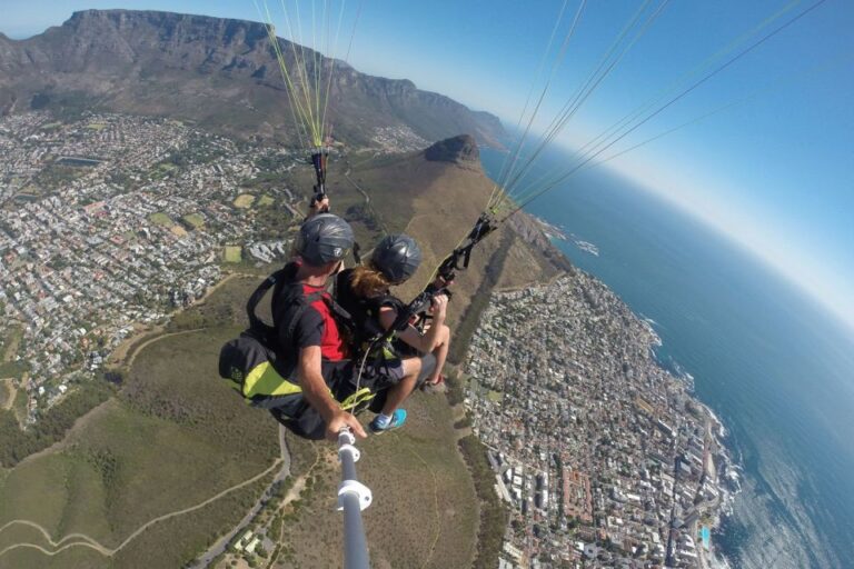 Cape Town: Tandem Paragliding Adventure