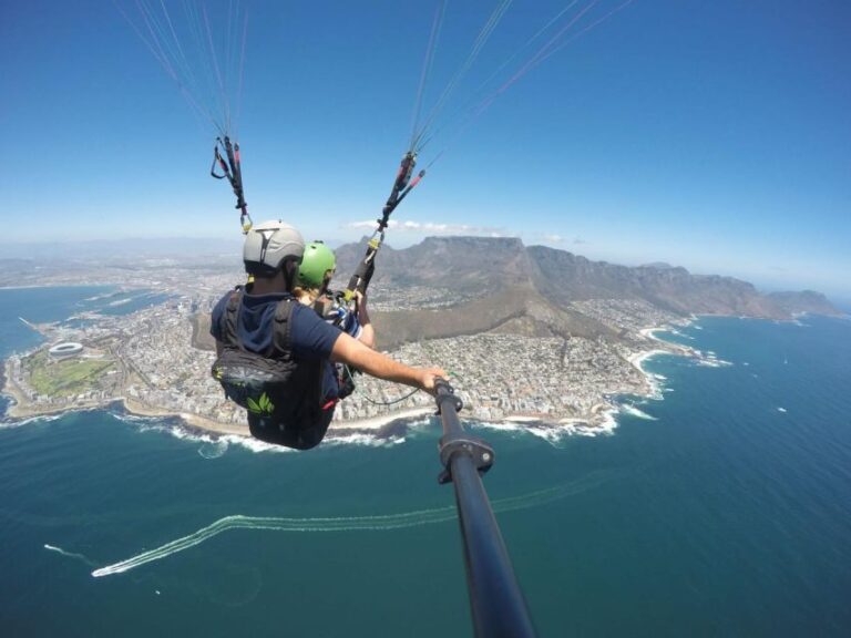 Cape Town: Tandem Paragliding With Views of Table Mountain