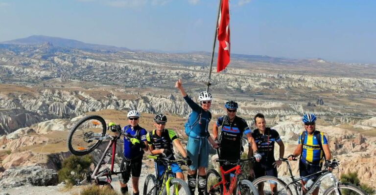 Cappadocia : Half Day Biking Red-Rose-Sword Valley
