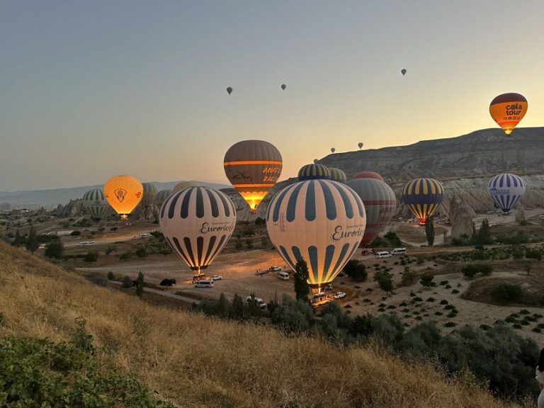 Cappadocia: Sunrise Hot Air Balloon Watching Tour