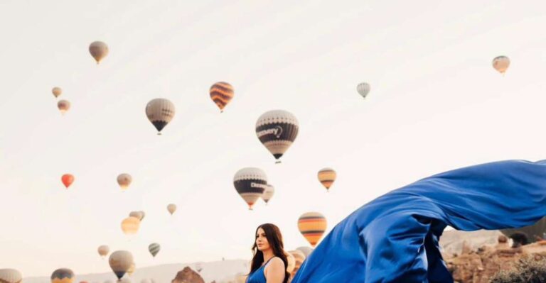 Cappadocia’s Skyline Photoshoot With Hot Air Balloon