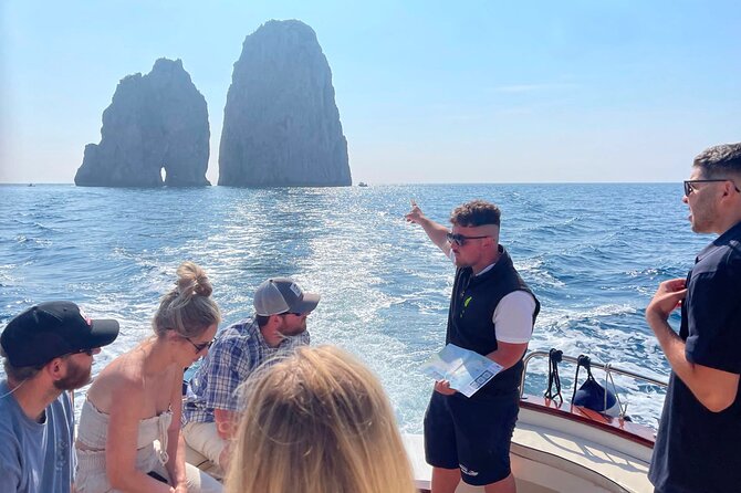 Capri Boat Tour and Optional Blue From Sorrento