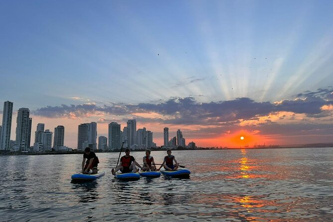 1 cartagena sunset small group led paddleboard Cartagena Sunset Small-Group LED PaddleBoard Experience