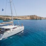 1 catamaran full day cruise around naxos or paros with lunch Catamaran Full-Day Cruise Around Naxos or Paros With Lunch