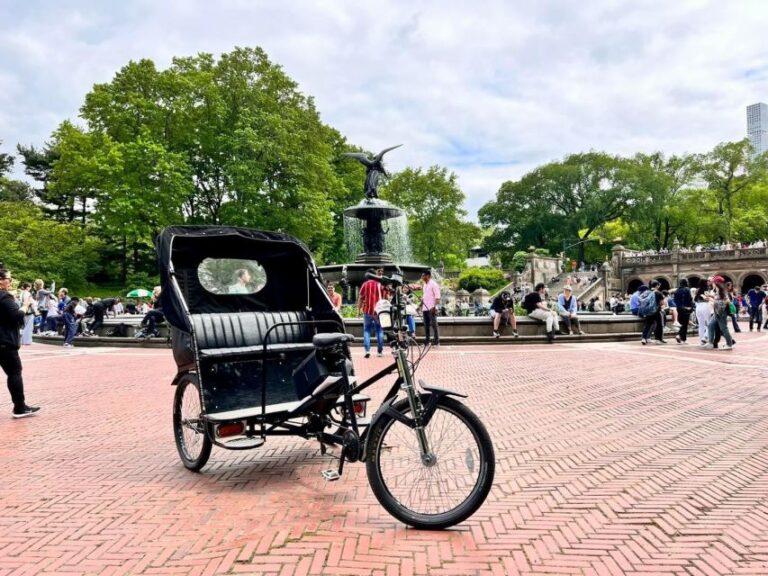 Central Park Movies & TV Shows Tours With Pedicab