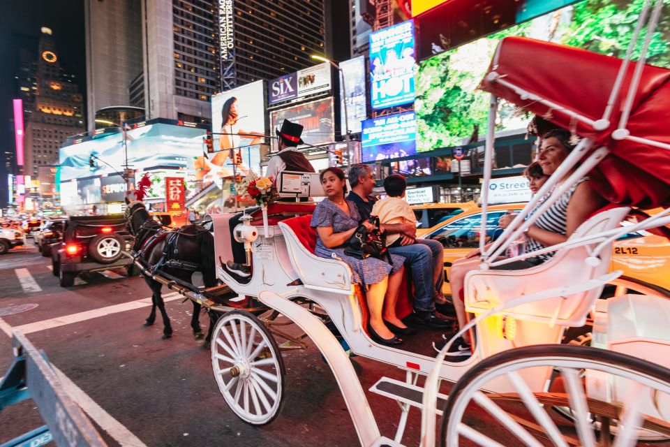 1 central park rockefeller times carriage ride 4 adults Central Park, Rockefeller & Times Carriage Ride (4 Adults)