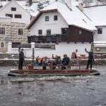 1 cesky krumlov advent wooden raft river cruise Český Krumlov: Advent Wooden Raft River Cruise