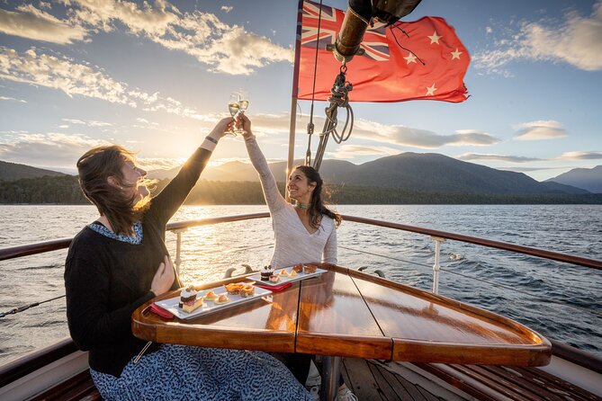 1 champagne sightseeing cruise on lake te anau Champagne Sightseeing Cruise on Lake Te Anau