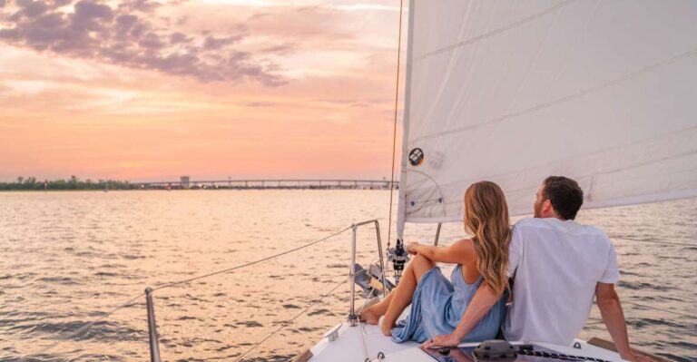 Charleston Harbor Private Luxury Daytime or Sunset Sail BYOB