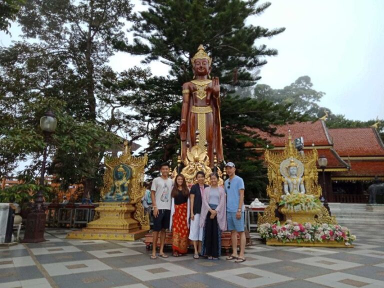Chiang Mai: Doi Suthep Temple and Sticky Waterfall Tour
