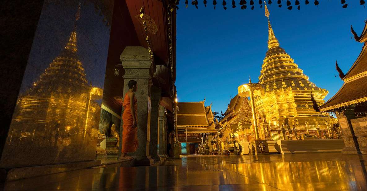 Chiang Mai: Doi Suthep & Wat Umong Twilight Tour With Pickup