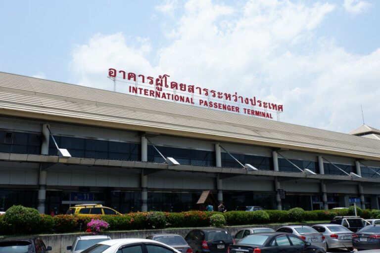 Chiang Mai International Airport: Private Hotel Transfer