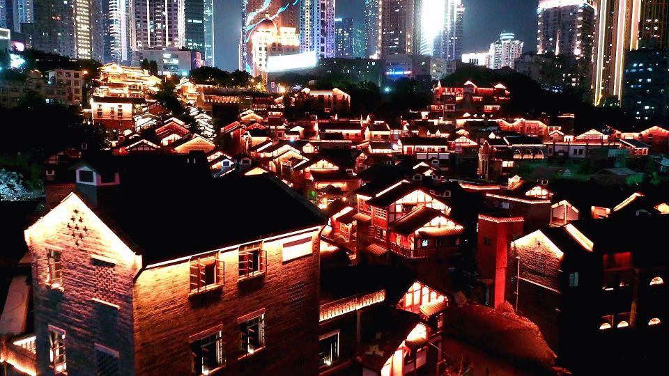 1 chongqing illuminated night tour with cruise or hot pot Chongqing: Illuminated Night Tour With Cruise or Hot Pot