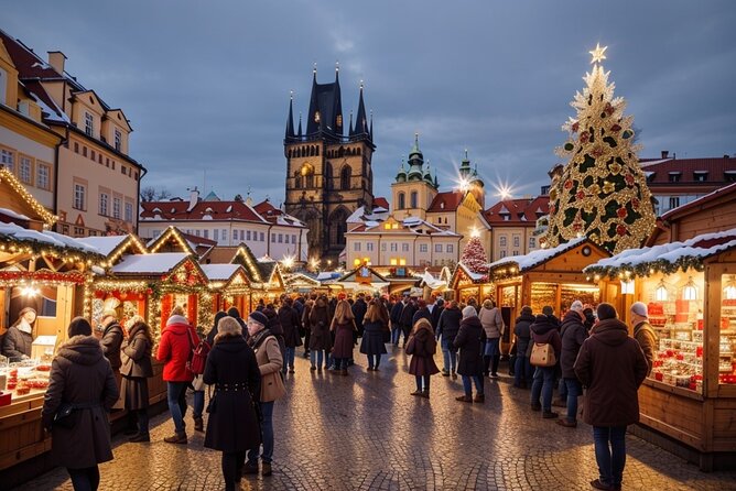 Christmas Private Daytrip – Vienna to Prague & Back, English Speaking Driver