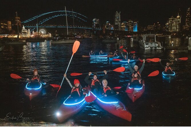 1 city lights by night paddle on sydney harbour guided tour City Lights by Night Paddle on Sydney Harbour Guided Tour