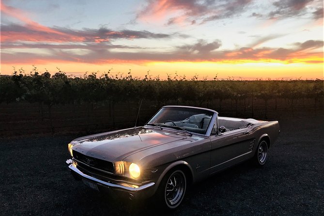 Classic Mustang Convertible Barossa Valley Half Day Private Tour For 2