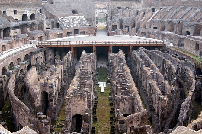 Colosseum Restricted Areas and Dungeons Undergrounds Small Group Tour