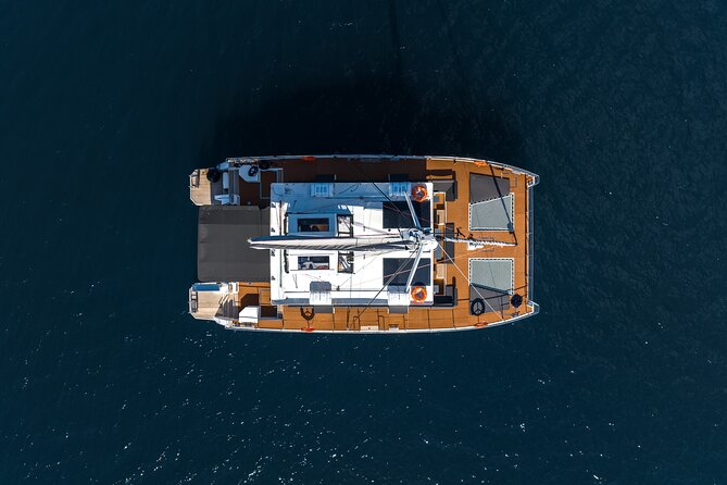 1 comfort max catamaran caldera cruise with bbq and drinks Comfort Max Catamaran Caldera Cruise With BBQ and Drinks