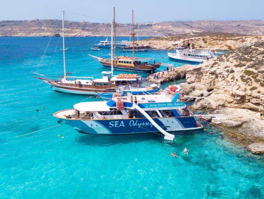 1 comino blue lagoon crystal lagoon and seacaves tour Comino: Blue Lagoon, Crystal Lagoon, and Seacaves Tour