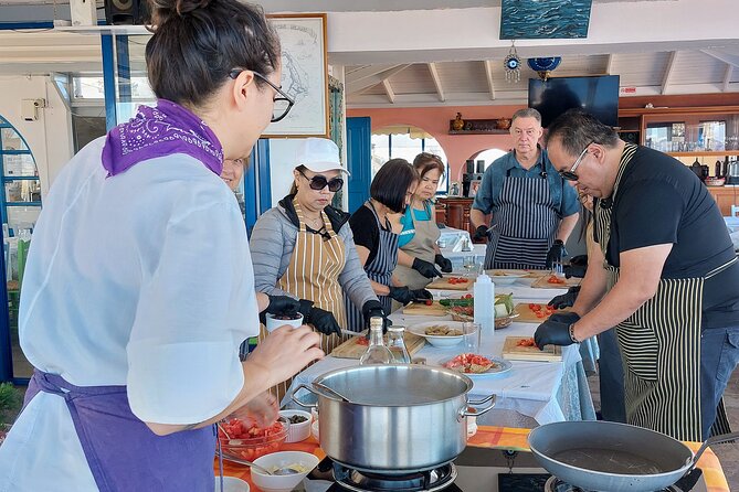 Cooking Class and Wine Tasting in Santorini