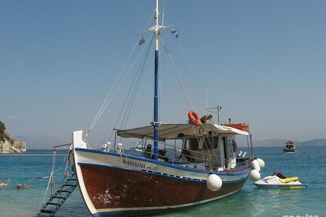 Corfu Boat Trip, Swimming & BBQ