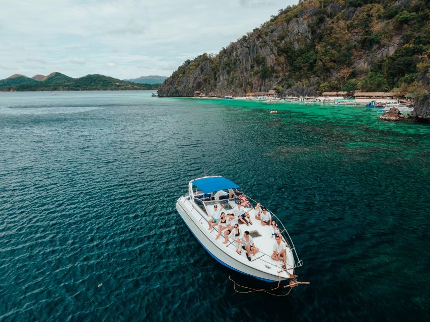 1 coron private island hopping tour on a yacht or speedboat Coron: Private Island-Hopping Tour on a Yacht or Speedboat