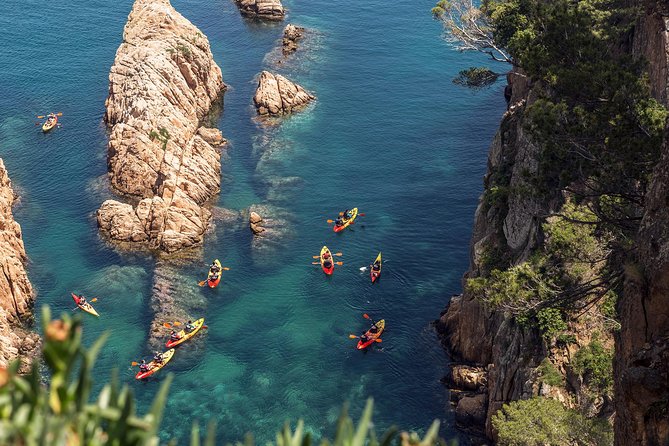 Costa Brava Kayak and Snorkel Day Tour From Barcelona