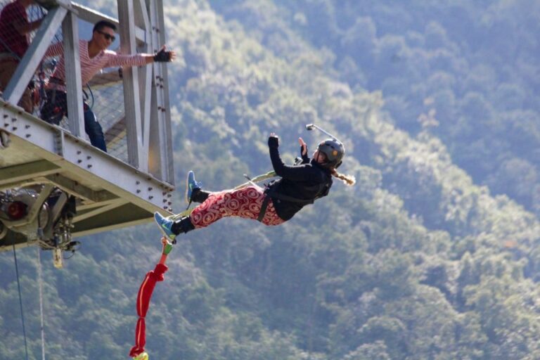 Couple Bungee Jump in Pokhara: A Day Trip