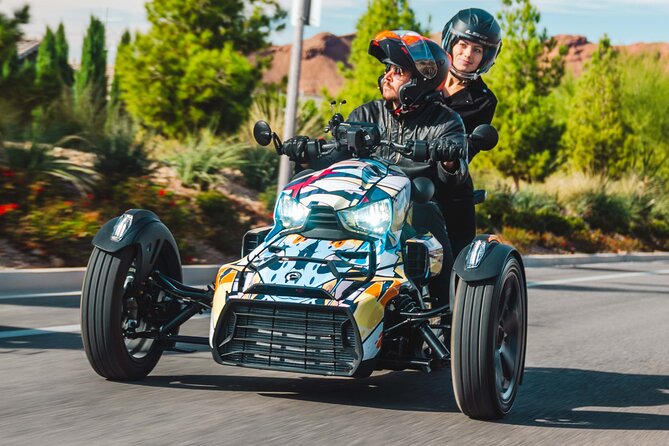 Couples Private Guided Tour Through Red Rock on a CanAm Ryker