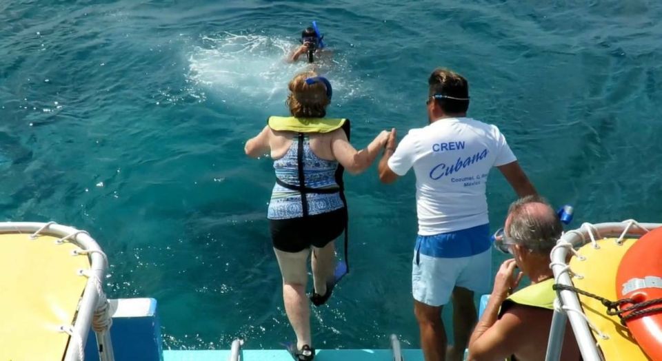 1 cozumel private vip glass bottom boat and snorkeling tour Cozumel: Private VIP Glass Bottom-Boat and Snorkeling Tour
