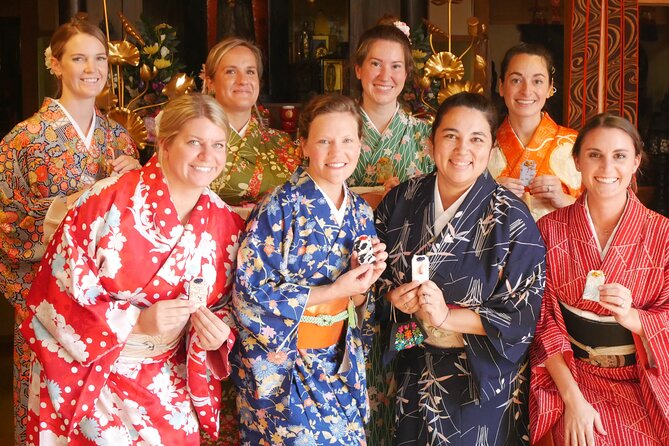 Cultural Activity in Miyajima:Kimono, Tea Ceremony, Calligraohy and Amulet