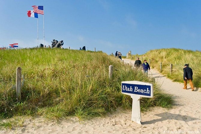 D-Day Private Tour Omaha Utah Beach From Caen With Audio Guide