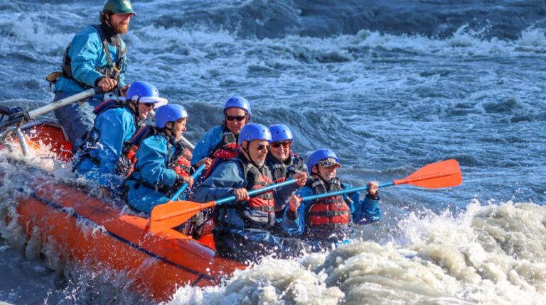 Denali, Alaska: Canyon Wave Raft Class III-IV Paddle/Oar