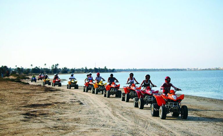 Djerba: 3 Hour Guided Quad Bike Ride With Blue Lagoon