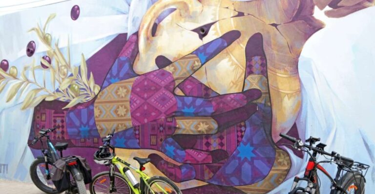 Djerba: Erriadh Djerbahood E-Bike Tour