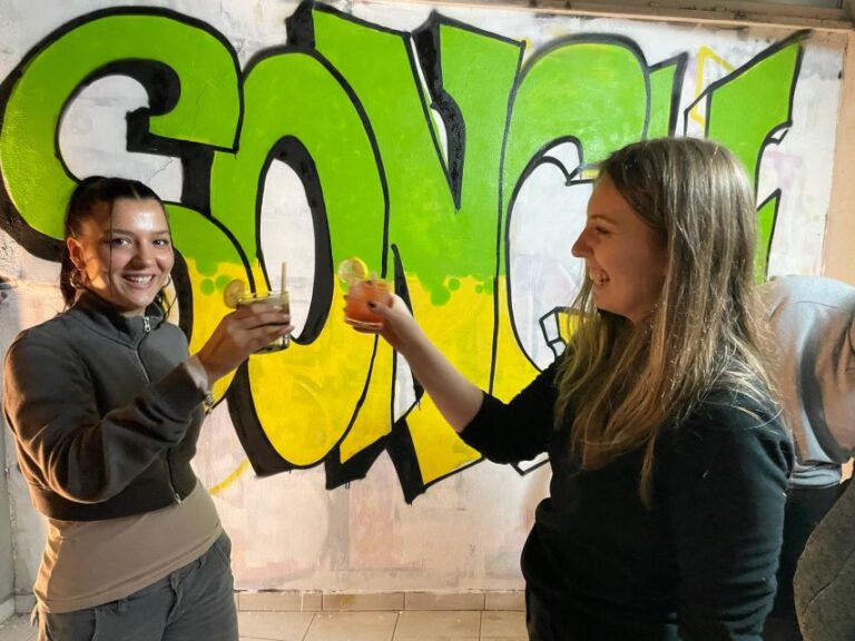 Do Graffiti and Drink Cocktails – Sip and Spray With Locals