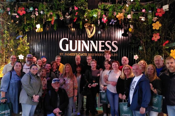 Dublin Guinness Storehouse, Molly Malone Statue and Book of Kells