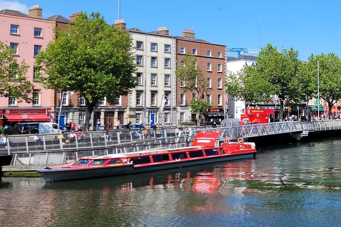 Dublin Sightseeing Cruise on River Liffey, With Guide