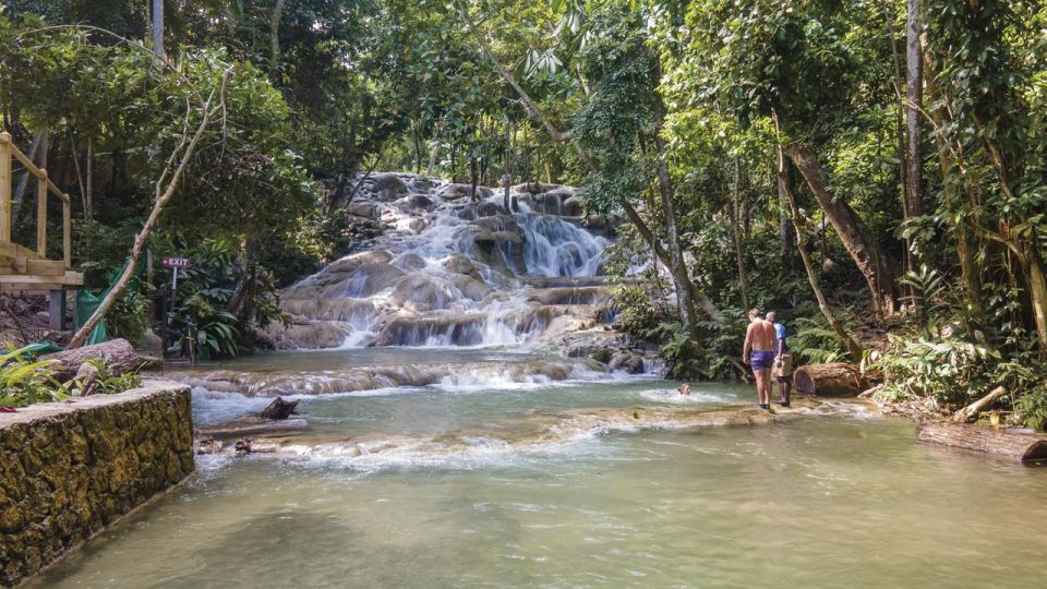 1 dunns river falls climb access to beach waterpark garden Dunns River Falls Climb, Access to Beach, Waterpark, Garden