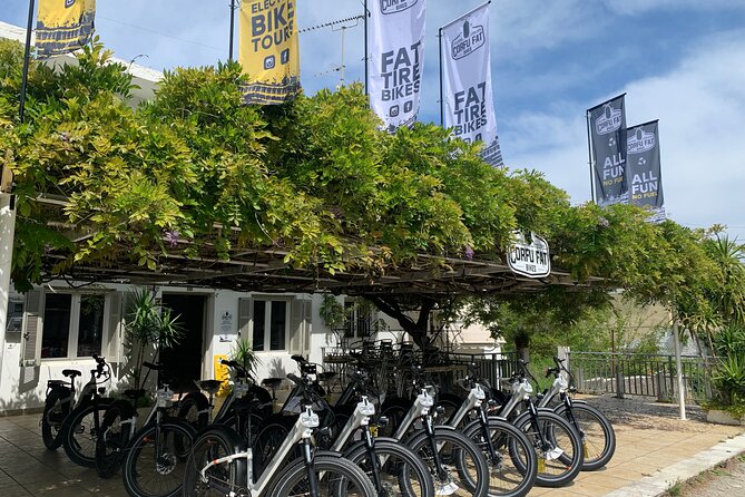 Electric Fat Bike Self Guided Tour Discover North Corfu