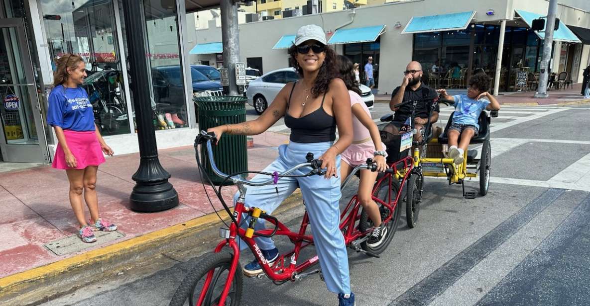 Electric Tandem Bike Rental in Miami Beach