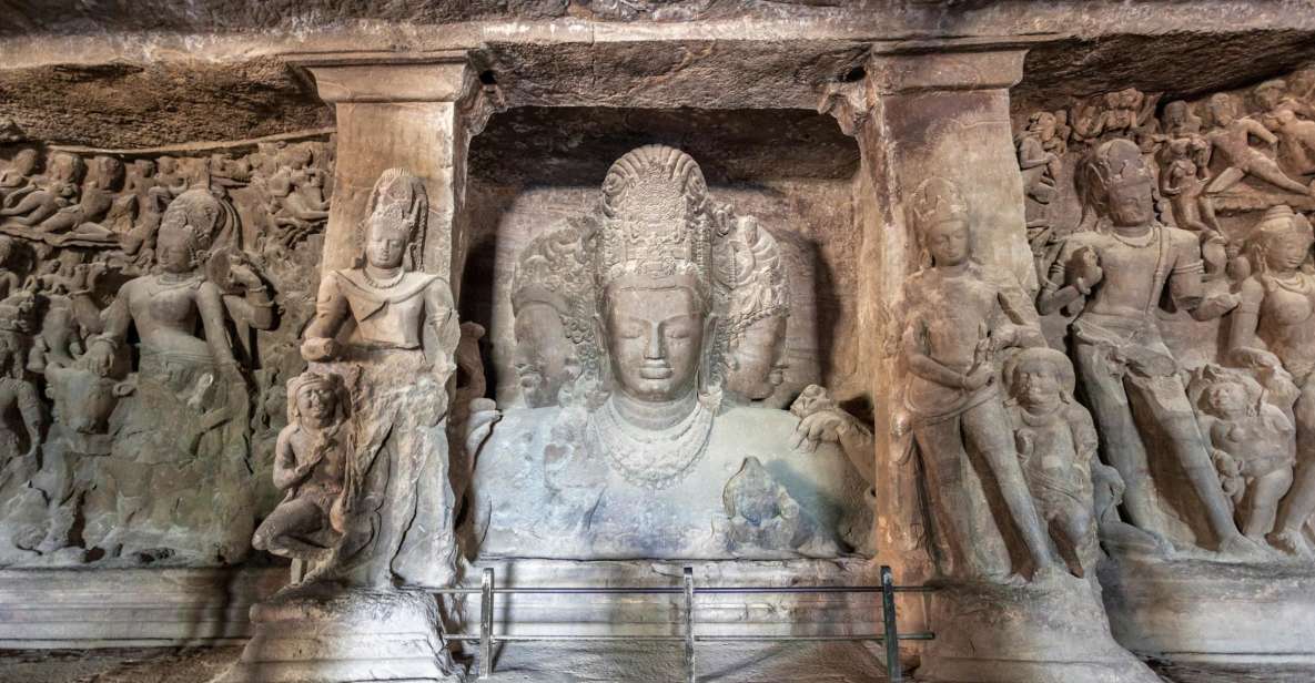 1 elephanta caves private half day tour from mumbai Elephanta Caves: Private Half-Day Tour From Mumbai