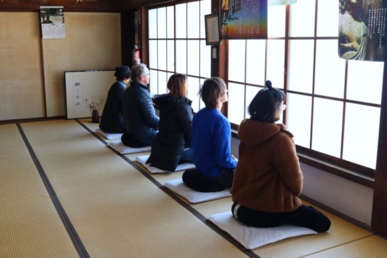 Experience Meditation at Shounji Temple, Takehara Hiroshima