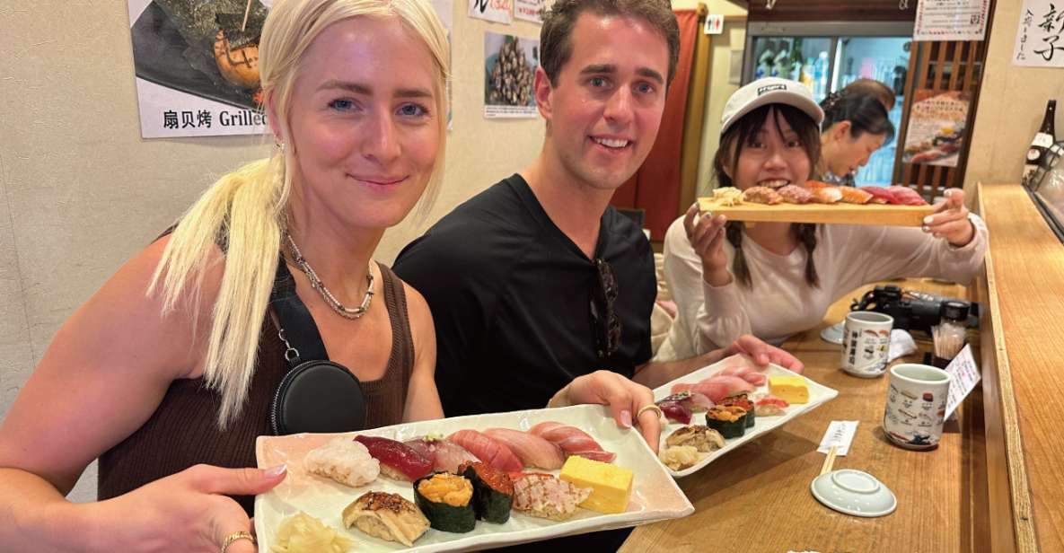 1 experience tsukiji culture and foodsushi sake comparison Experience Tsukiji Culture and FoodSushi & Sake Comparison