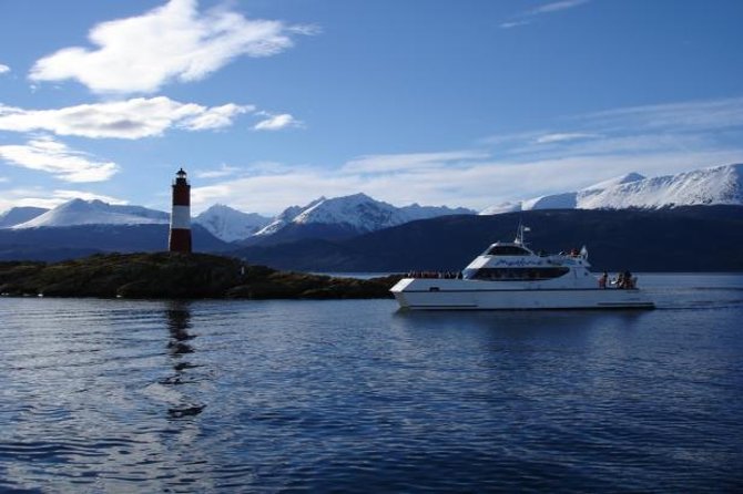 Explore Beagle Channel and Sea Lions Island on a Catamaran Cruise