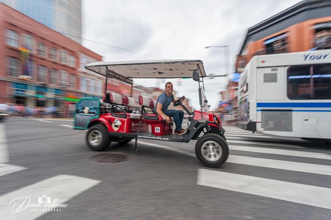 1 explore the city of nashville sightseeing tour by golf cart Explore the City of Nashville Sightseeing Tour by Golf Cart