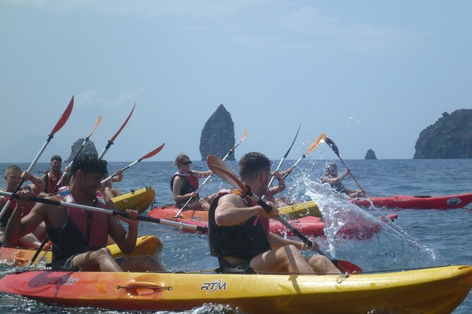 Explore Vulcano Island by Kayak , Coasteering & Snorkeling