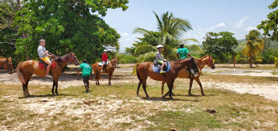 1 falmouth montego bay river tubing beach ride on horseback Falmouth/Montego Bay: River Tubing & Beach Ride on Horseback