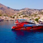 1 fast boat to symi with a swimming stop at st georges bay only 1hr journey Fast Boat to Symi With a Swimming Stop at St Georges Bay! (Only 1hr Journey)